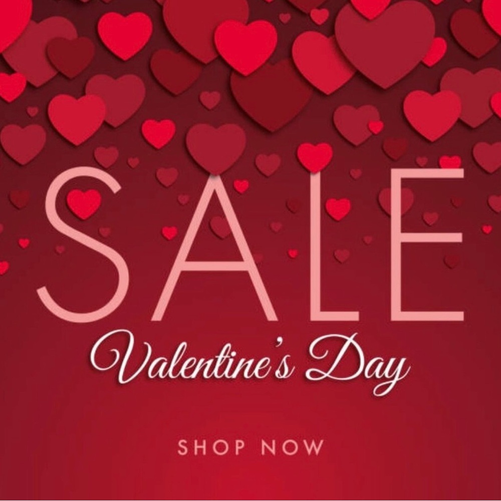 Valentine's Day Sale Poster